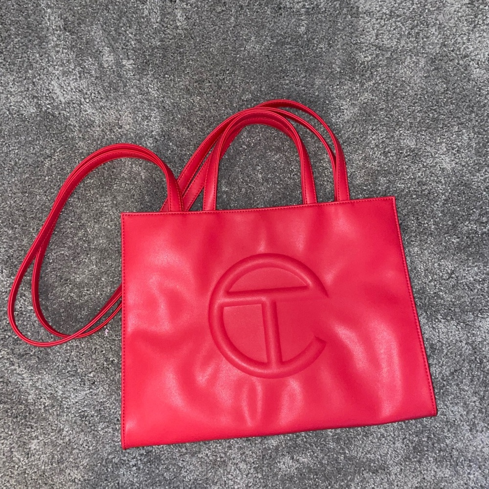 Red Telfar Bag (Medium)